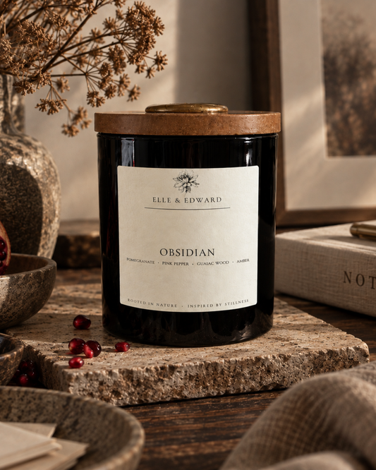 Obsidian Candle